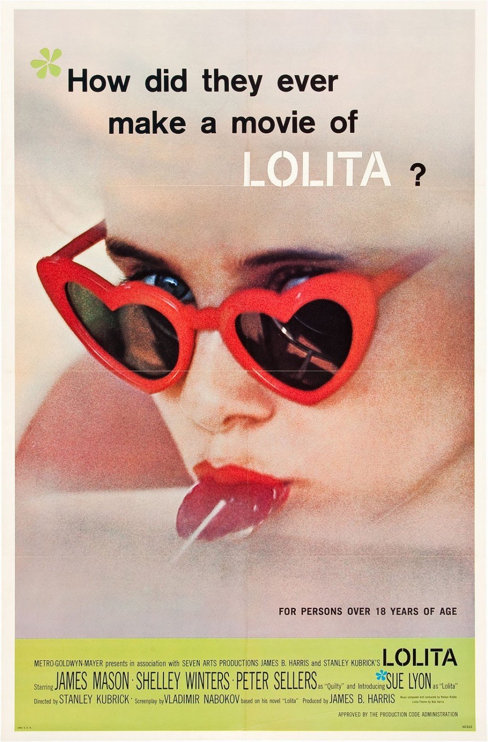 L'affiche du film Lolita v.f.