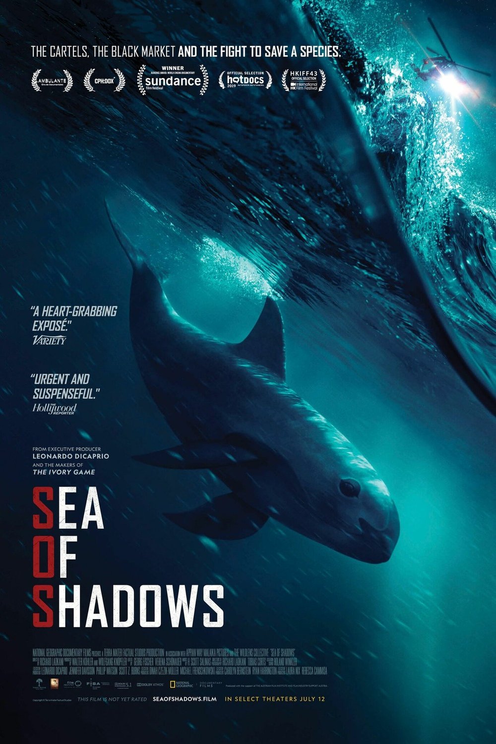 L'affiche du film Sea of Shadows