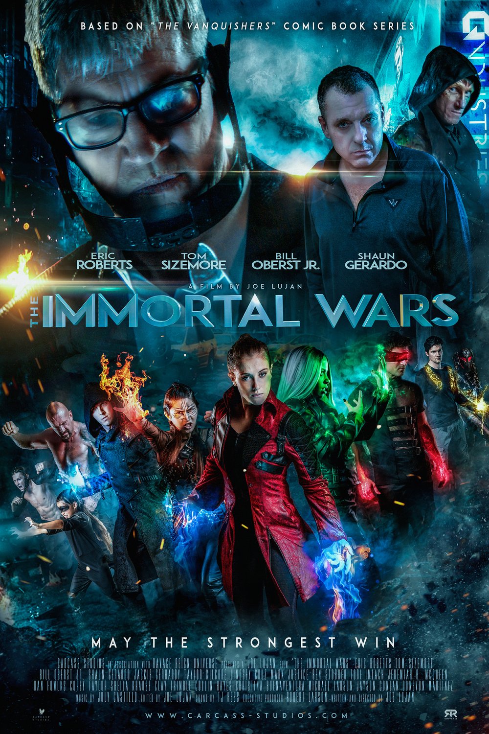 L'affiche du film The Immortal Wars