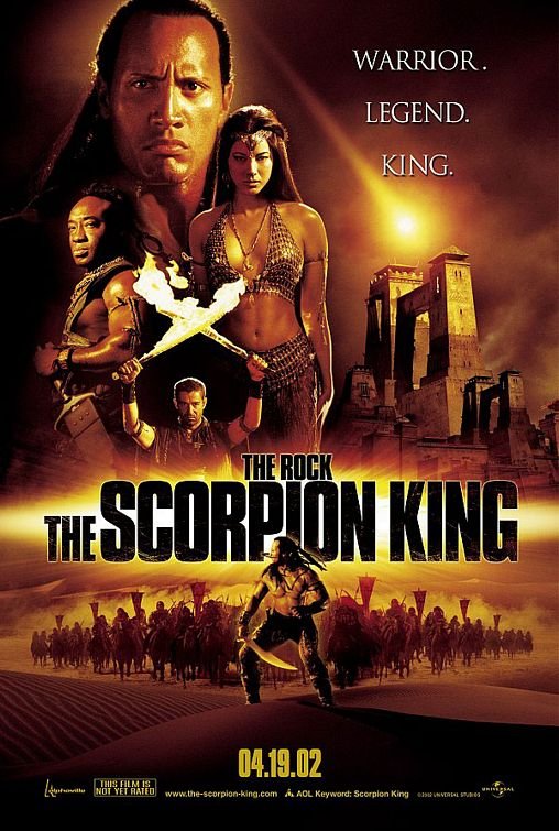 L'affiche du film Le Roi Scorpion
