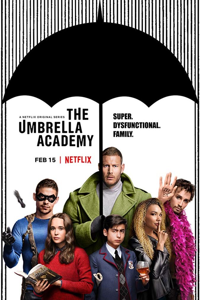 L'affiche du film The Umbrella Academy