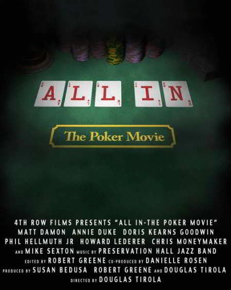 L'affiche du film All In: The Poker Movie