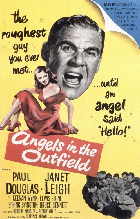 L'affiche du film Angels in the Outfield