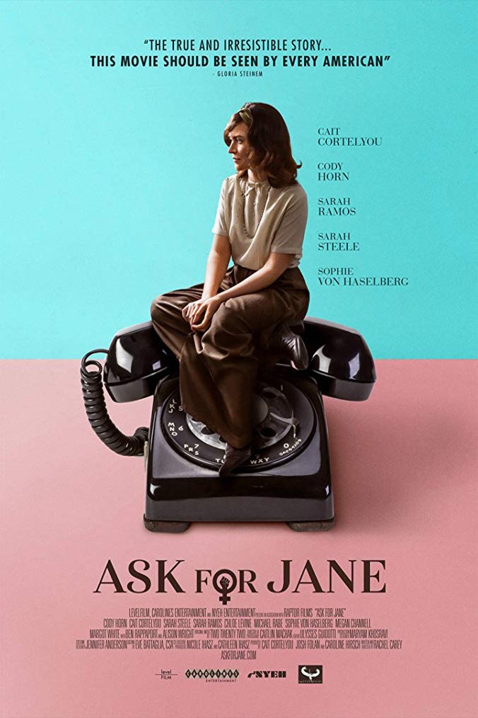 L'affiche originale du film Ask for Jane en anglais
