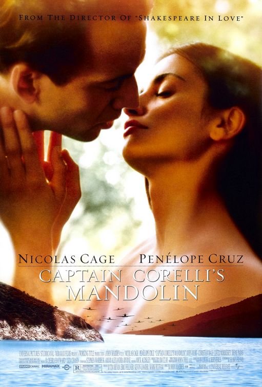L'affiche du film Captain Corelli's Mandolin
