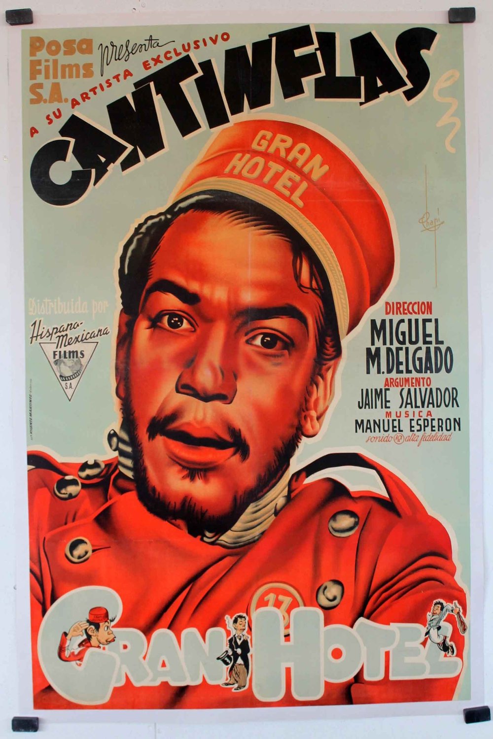 L'affiche originale du film Gran Hotel en espagnol