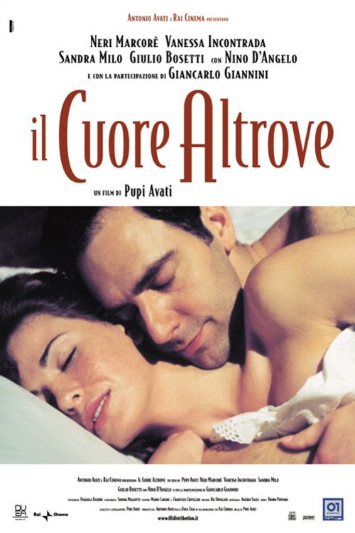 L'affiche originale du film Il Cuore altrove en italien