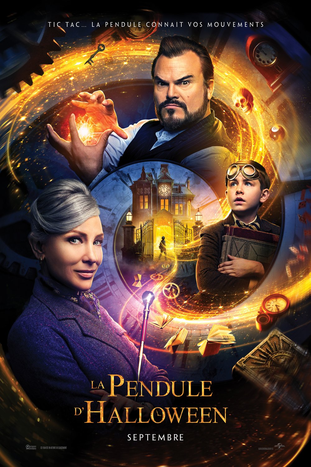L'affiche du film La Pendule d'Halloween