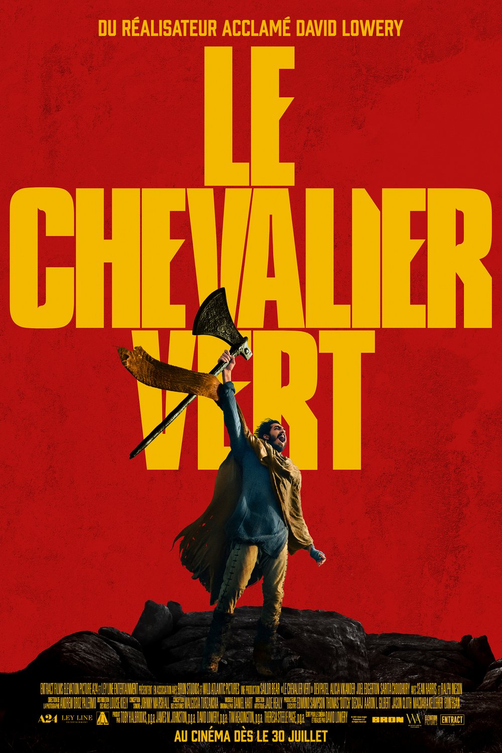 L'affiche du film Le Chevalier vert