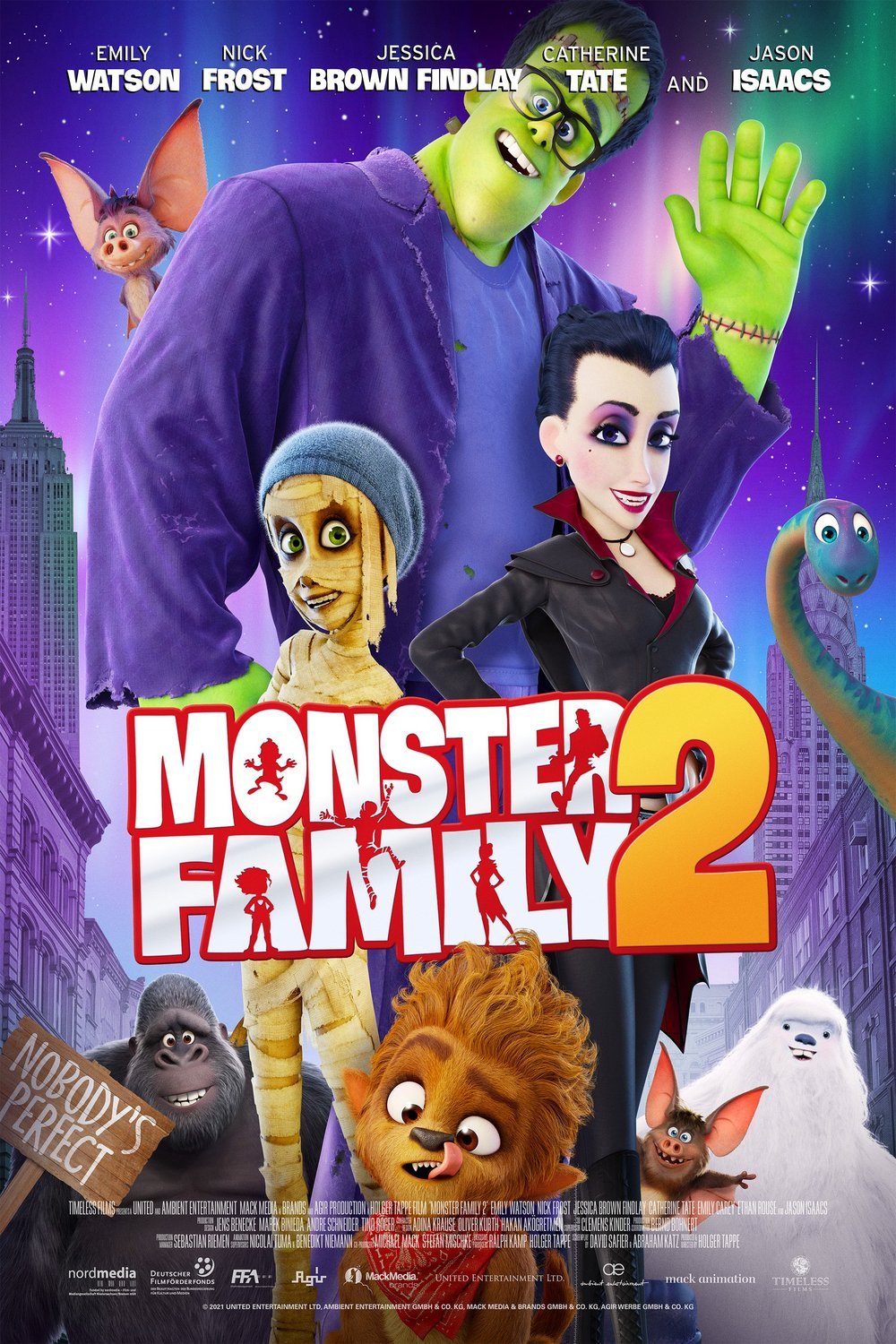 L'affiche du film Monster Family 2