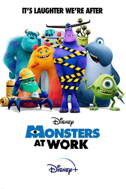 L'affiche du film Monsters at Work