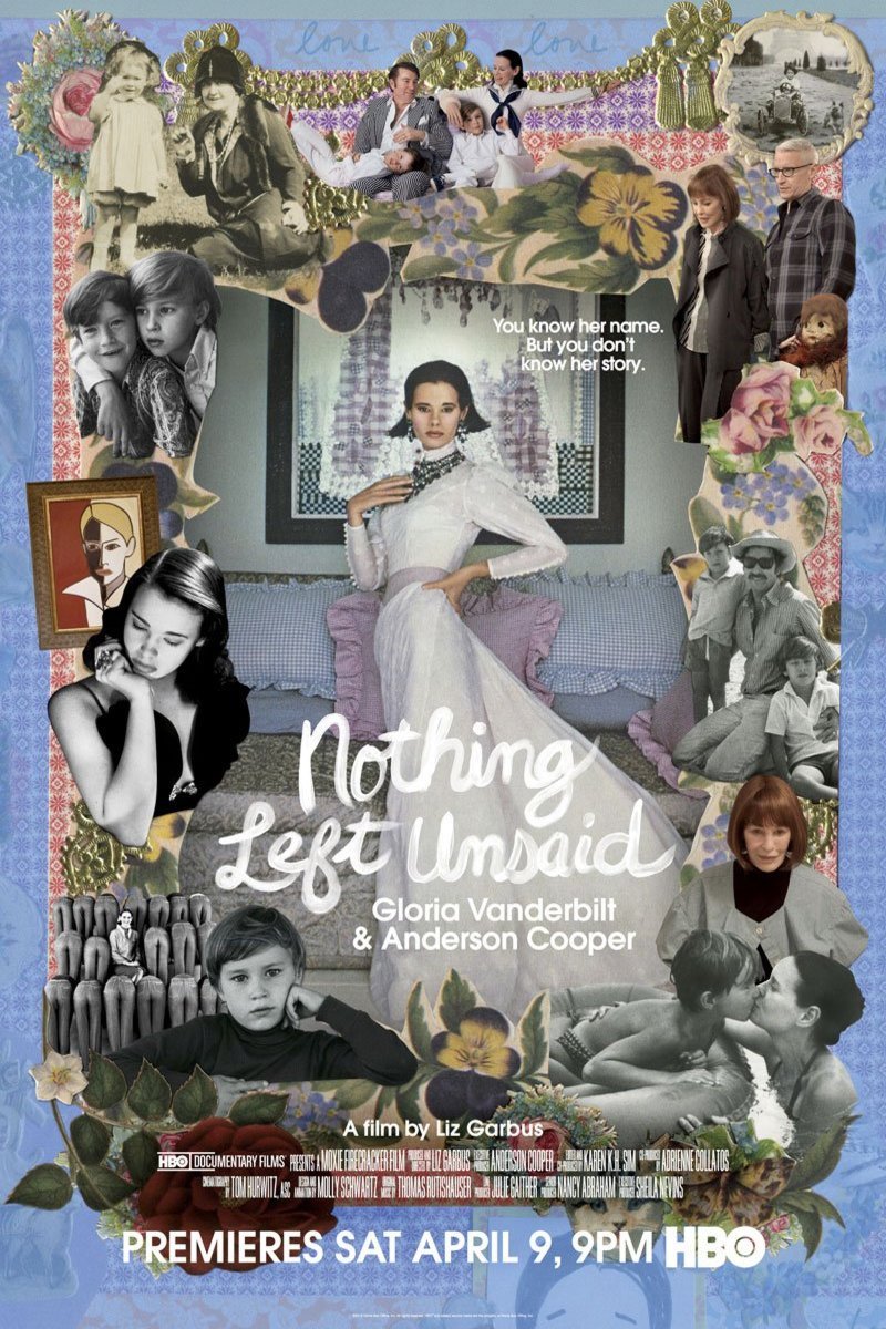 L'affiche du film Nothing Left Unsaid: Gloria Vanderbilt & Anderson Cooper