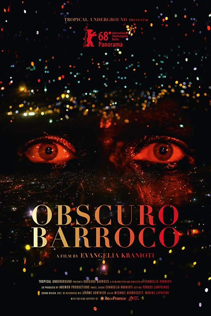 Portuguese poster of the movie Obscuro Barroco