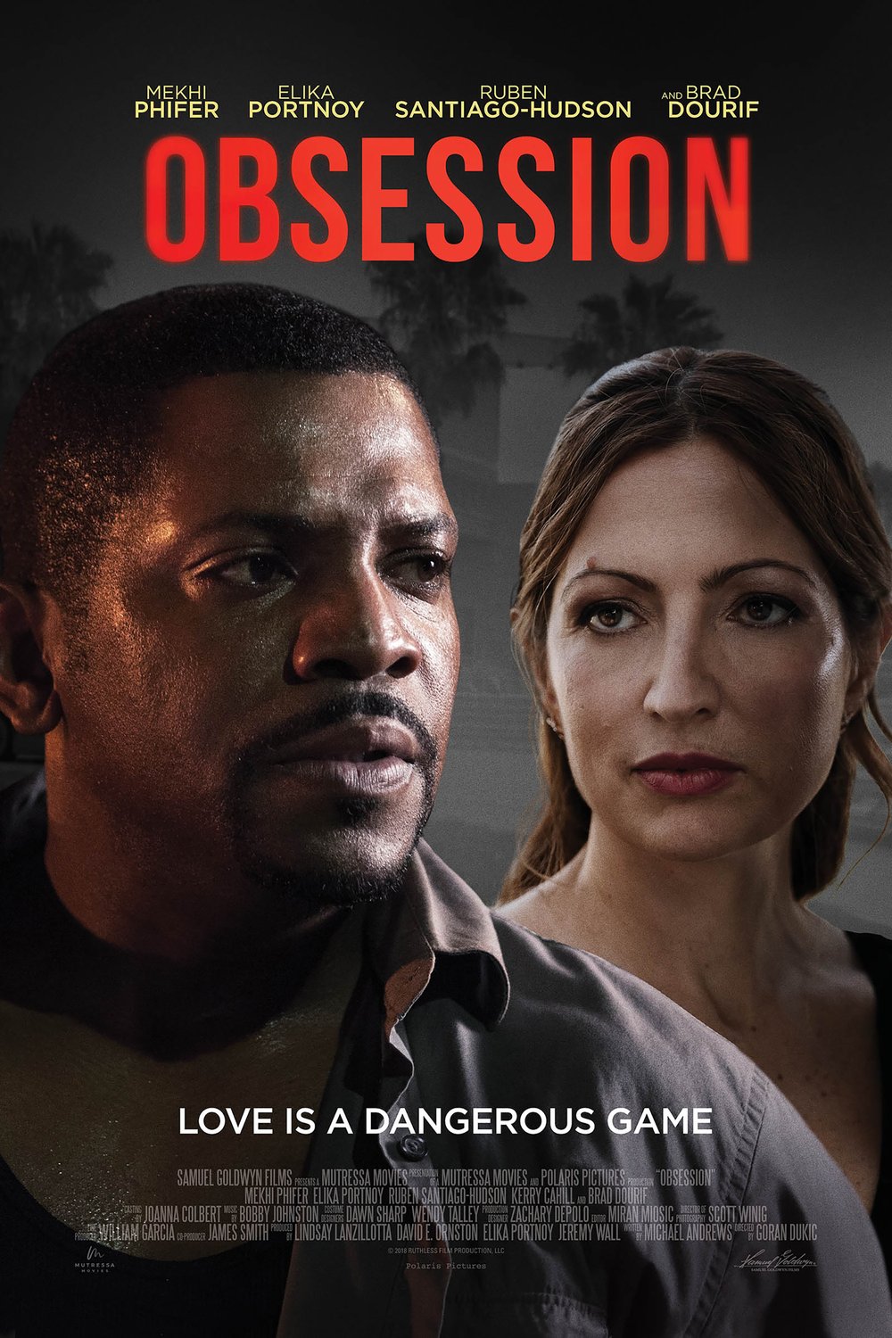 L'affiche du film Obsession