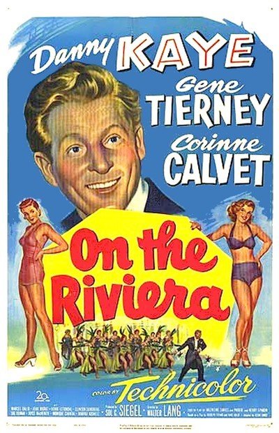 L'affiche du film On the Riviera