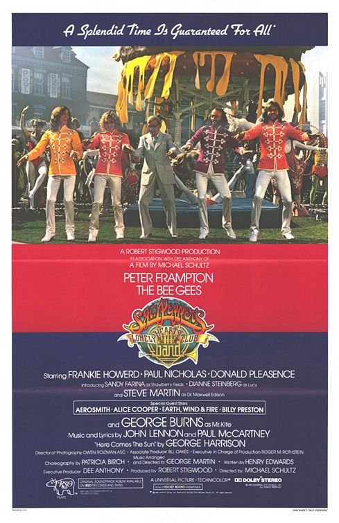 L'affiche du film Sgt. Pepper's Lonely Hearts Club Band