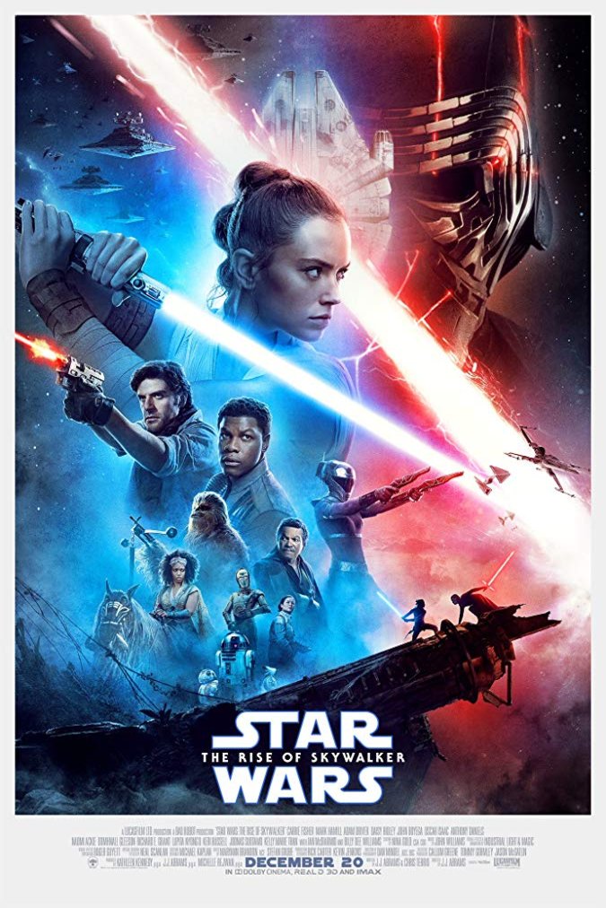 L'affiche du film Star Wars: Episode IX - The Rise of Skywalker