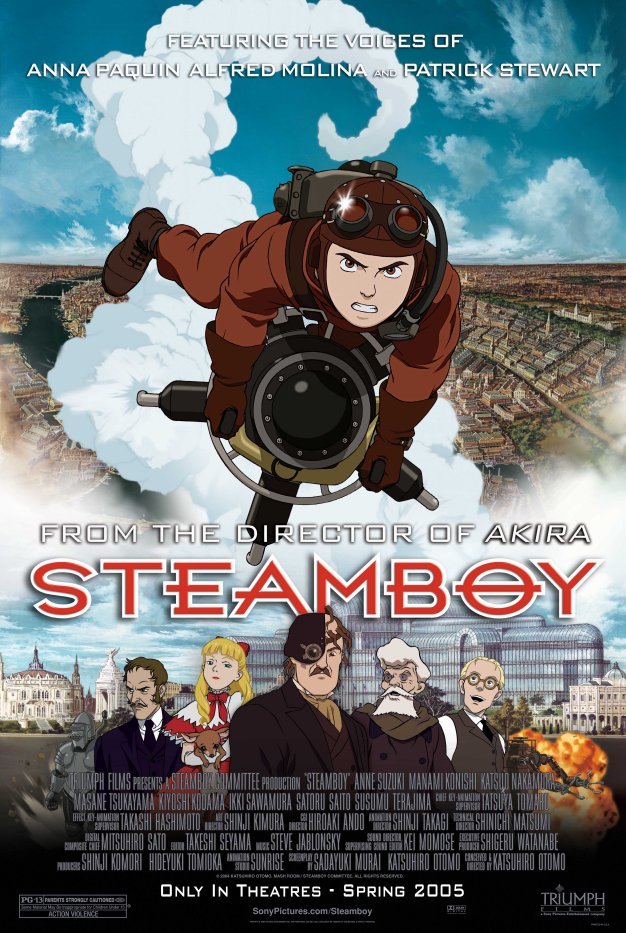 L'affiche du film Steamboy v.f.