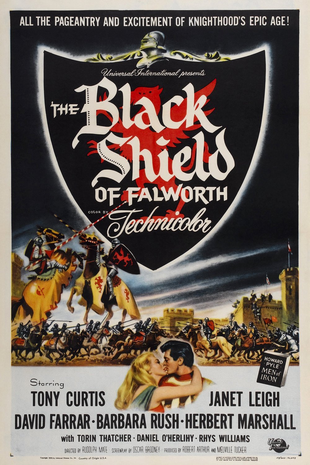 L'affiche du film The Black Shield of Falworth