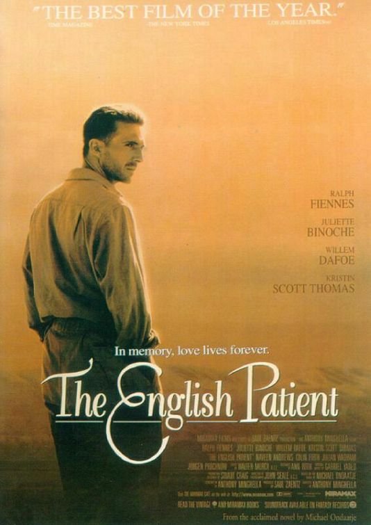 L'affiche du film The English Patient