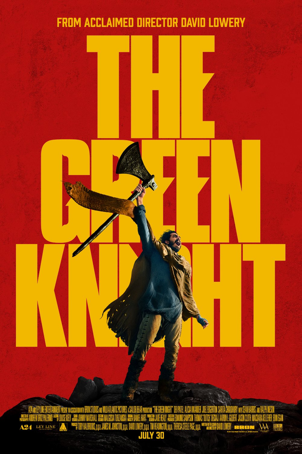 L'affiche du film The Green Knight