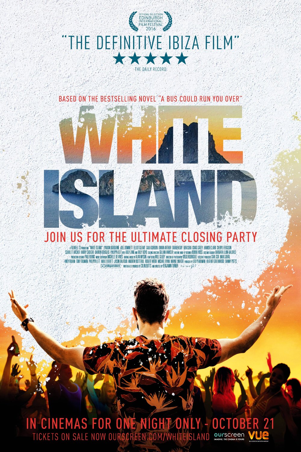 L'affiche du film White Island
