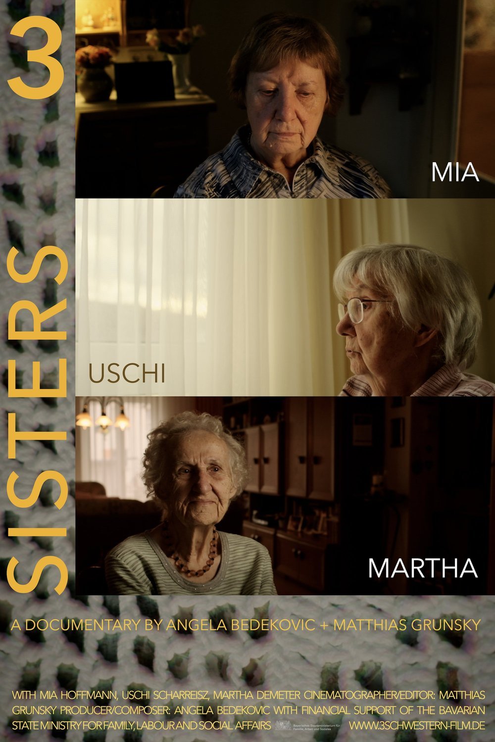 L'affiche originale du film 3 Schwestern Mia Uschi Martha en allemand