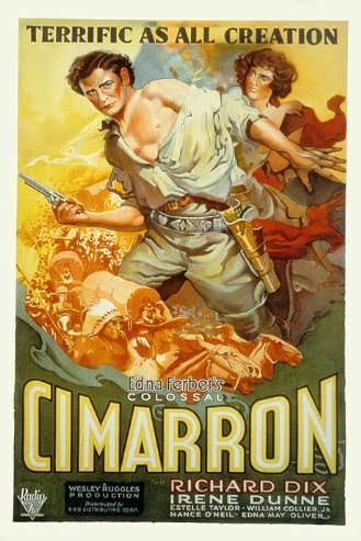 L'affiche du film Cimarron