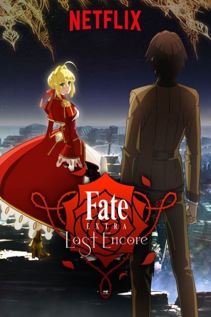 L'affiche originale du film Fate/Extra Last Encore en japonais