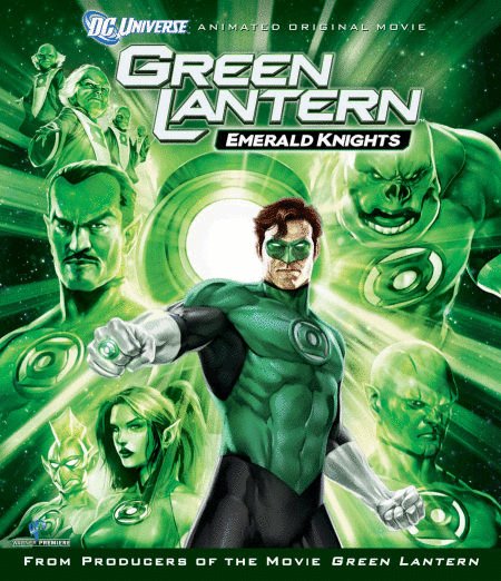 L'affiche du film Green Lantern: Emerald Knights