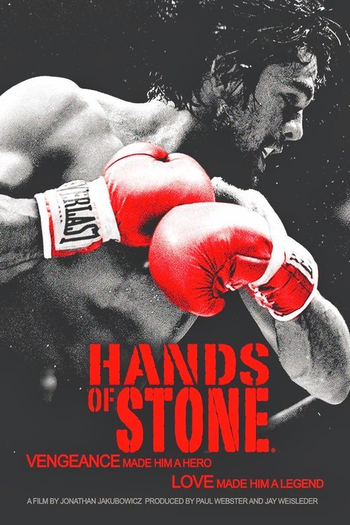 L'affiche du film Hands of Stone