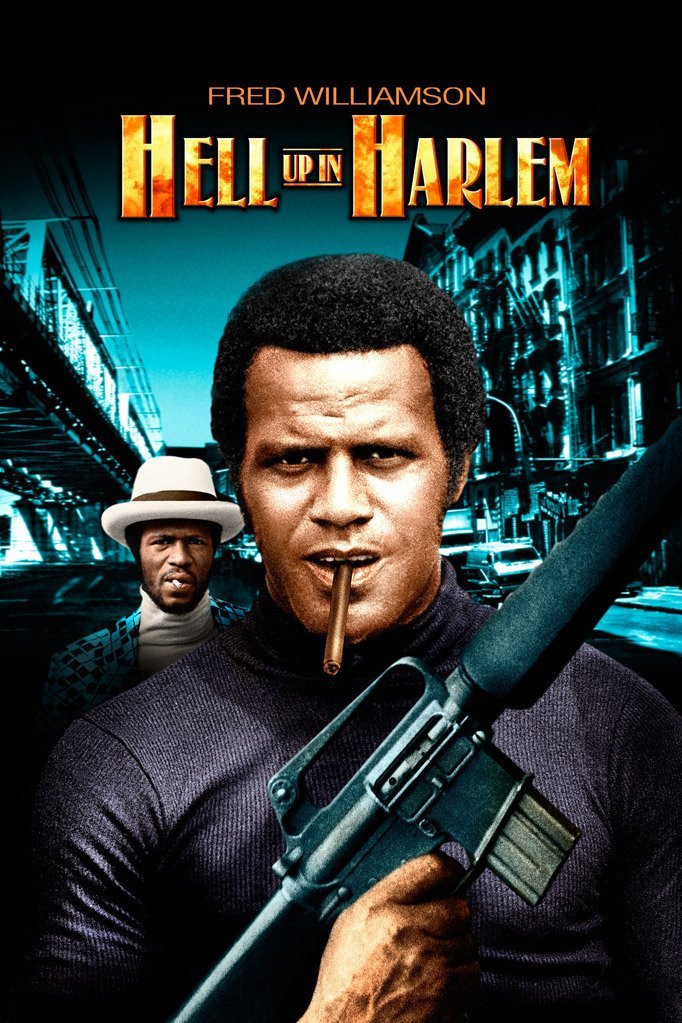 L'affiche du film Hell Up in Harlem