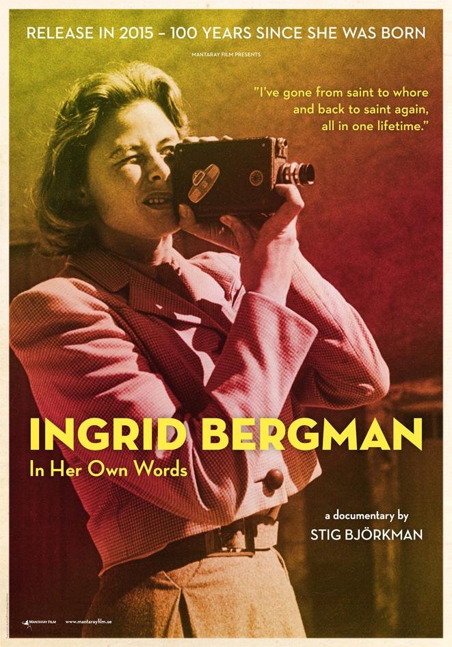L'affiche du film Ingrid Bergman in Her Own Words