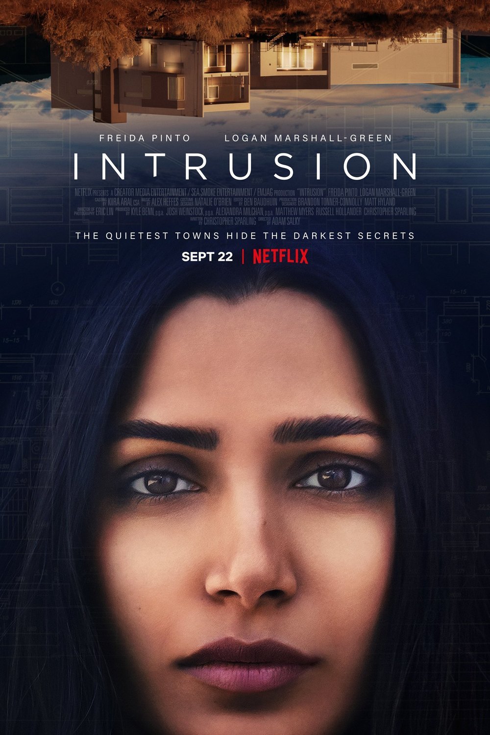 L'affiche du film Intrusion