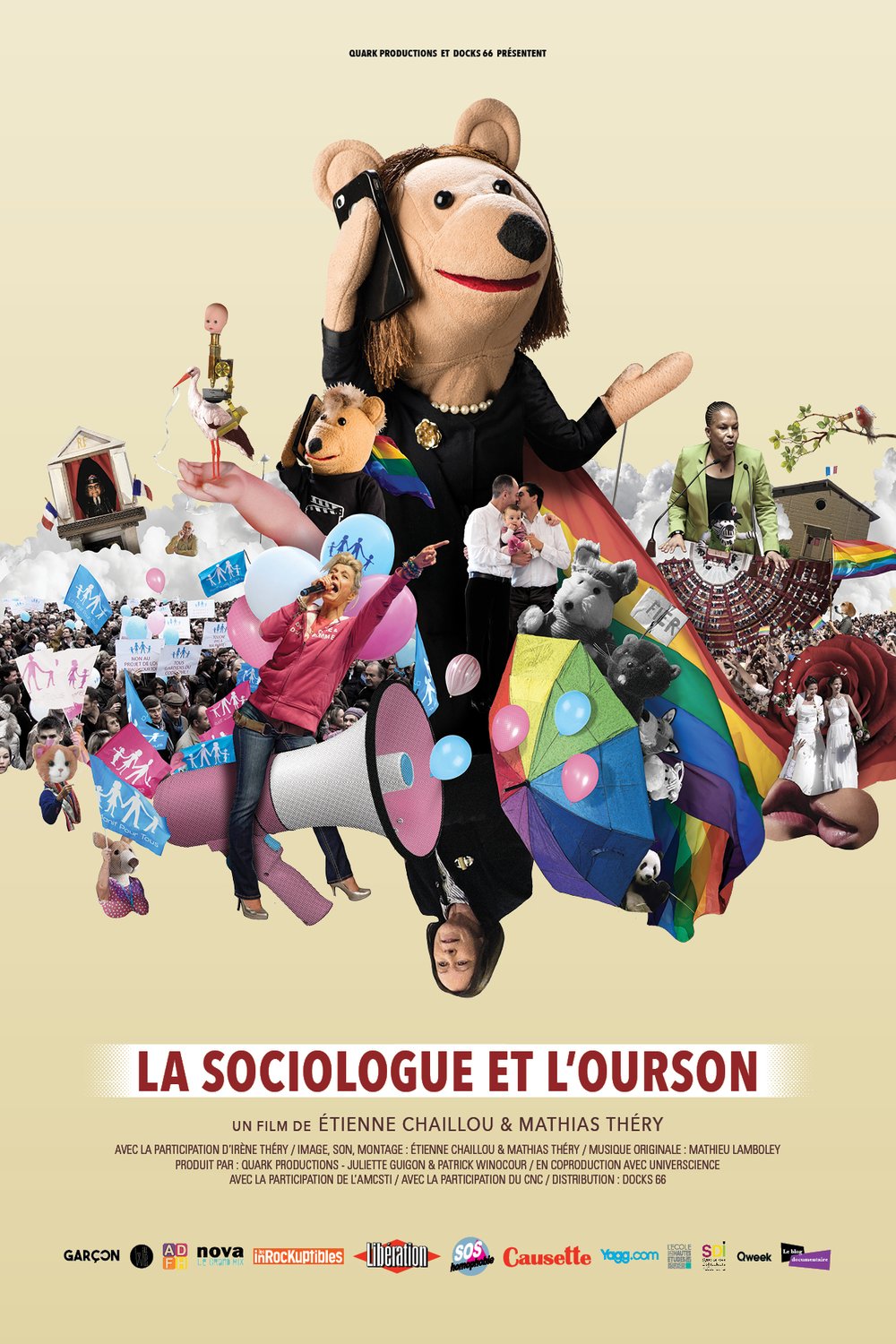 L'affiche du film La Sociologue et l'ourson