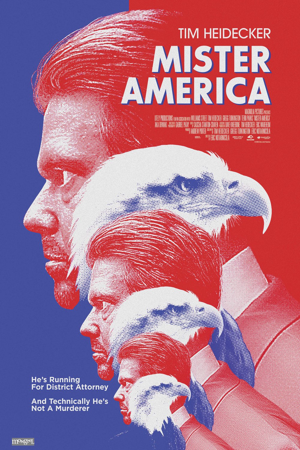 L'affiche du film Mister America