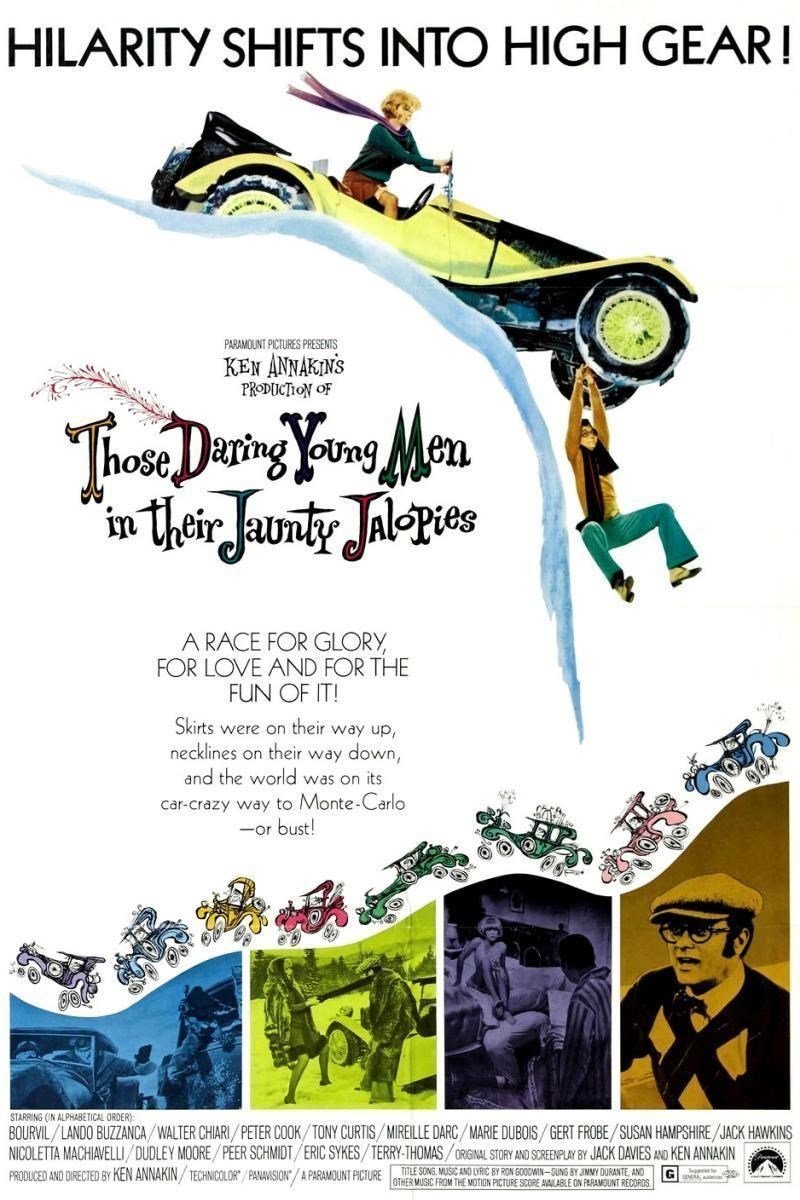 L'affiche du film Those Daring Young Men in Their Jaunty Jalopies