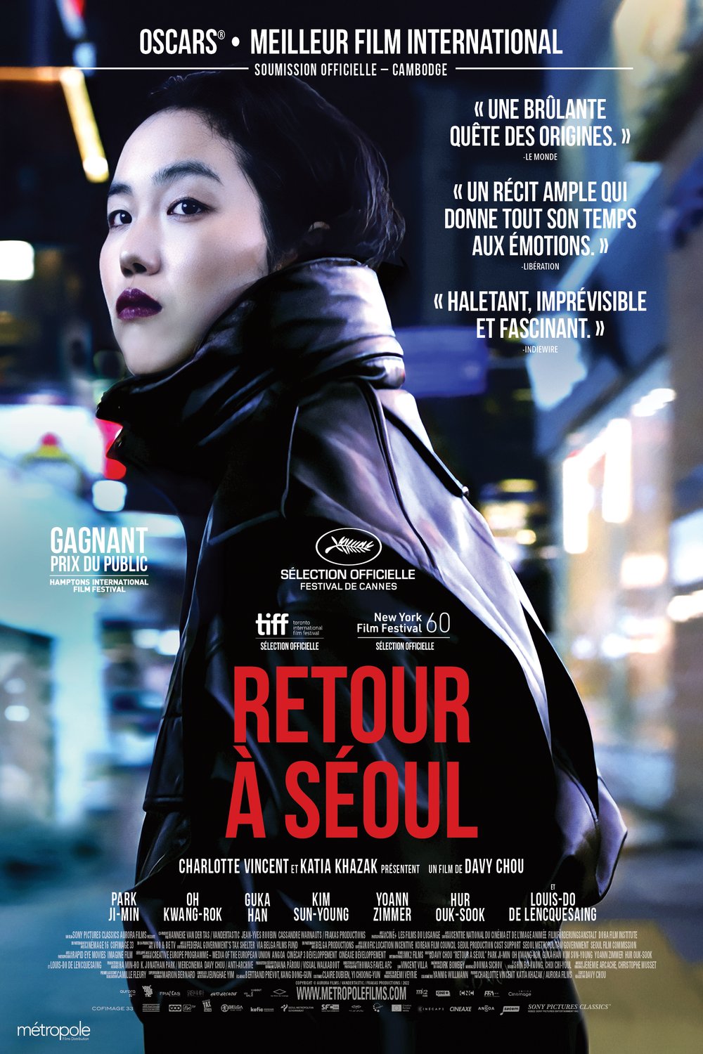 L'affiche du film Retour à Séoul