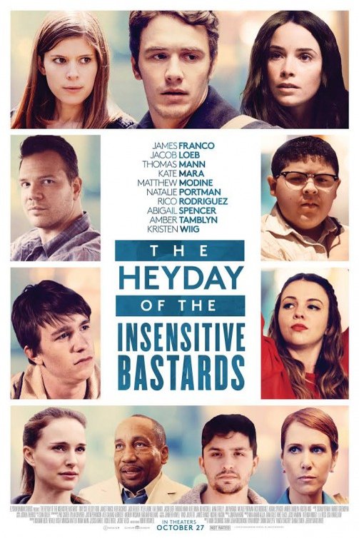L'affiche du film The Heyday of the Insensitive Bastards