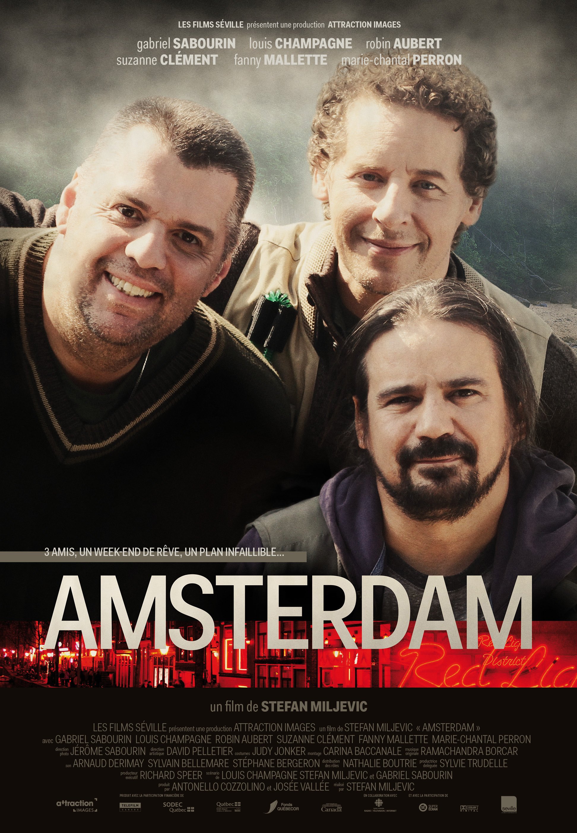 L'affiche du film Amsterdam