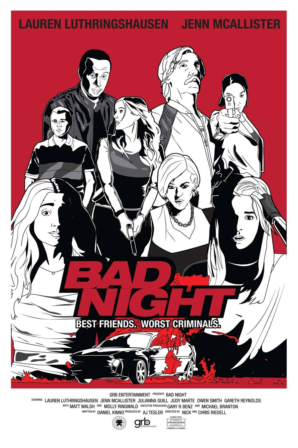 L'affiche du film Bad Night