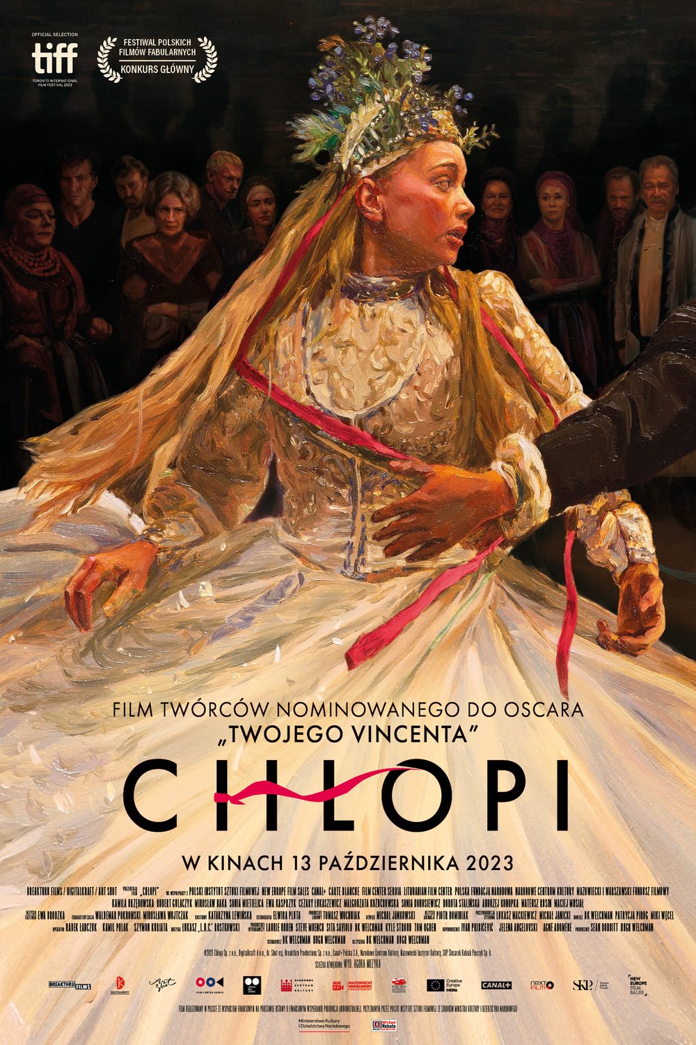 L'affiche originale du film Chlopi en polonais