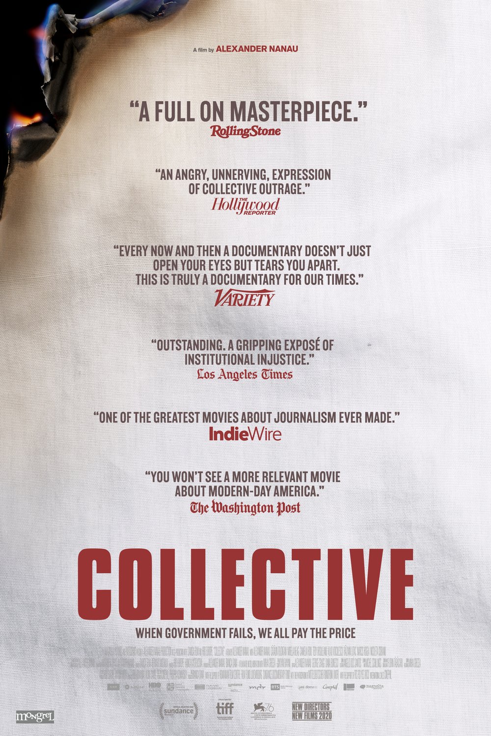 L'affiche du film Collective