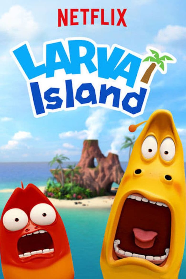 L'affiche originale du film Larva Island en Sans dialogue