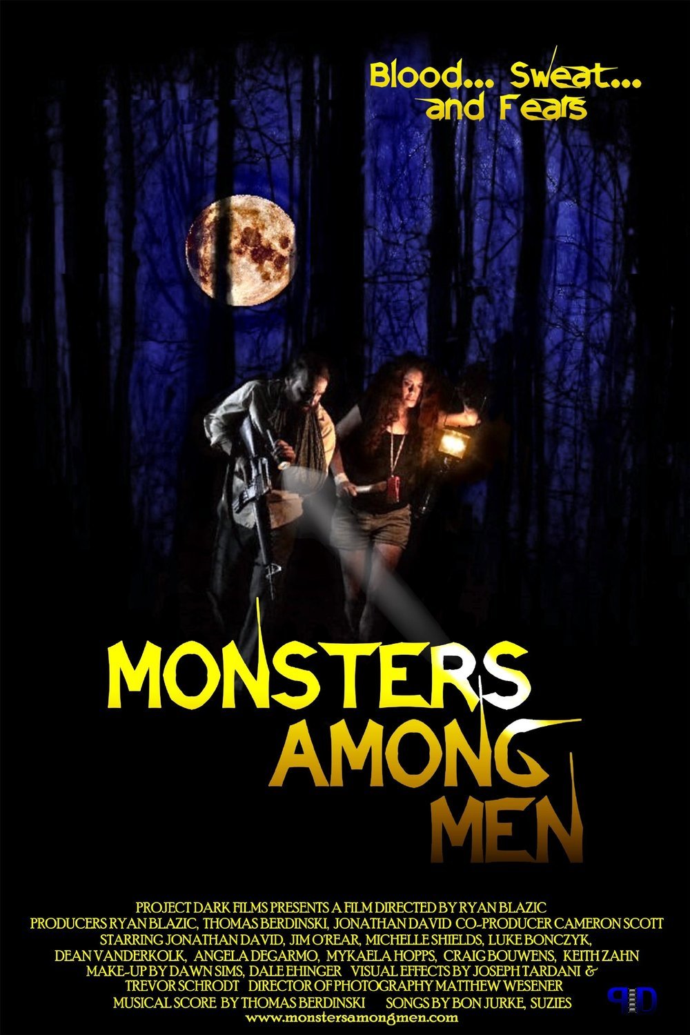 L'affiche du film Monsters Among Men
