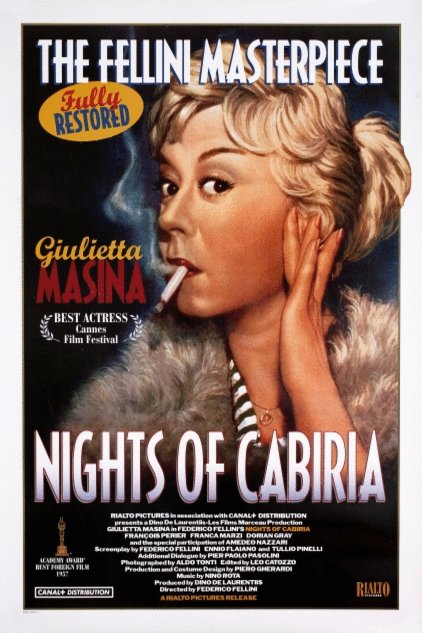 L'affiche du film Nights of Cabiria