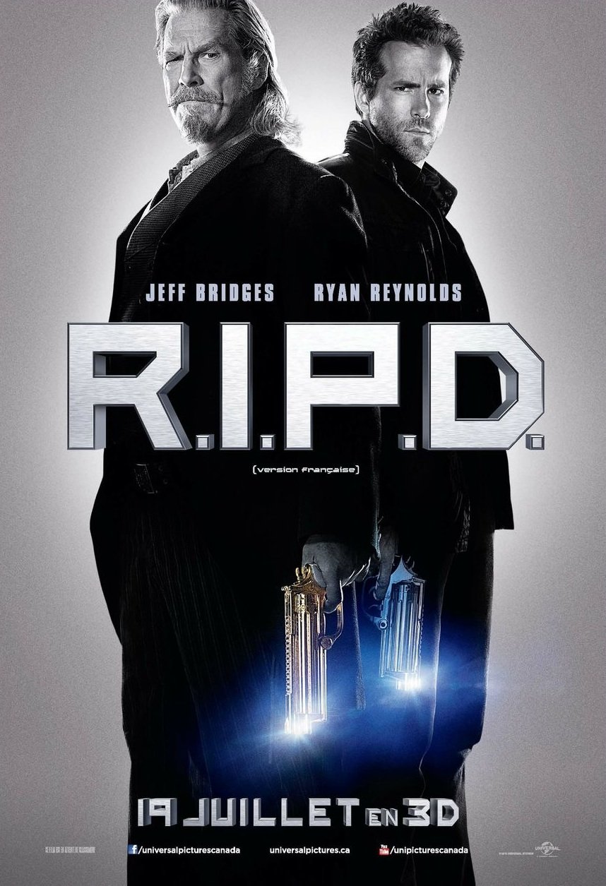 L'affiche du film R.I.P.D. v.f.