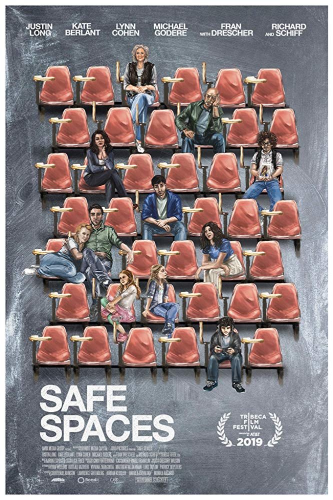 L'affiche originale du film Safe Spaces en anglais