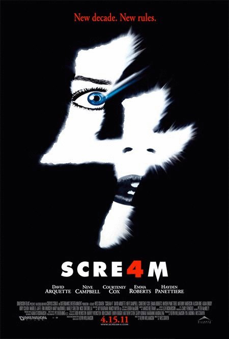 L'affiche du film Scream 4