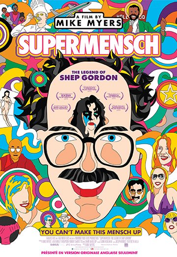 L'affiche du film Supermensch: The Legend of Shep Gordon